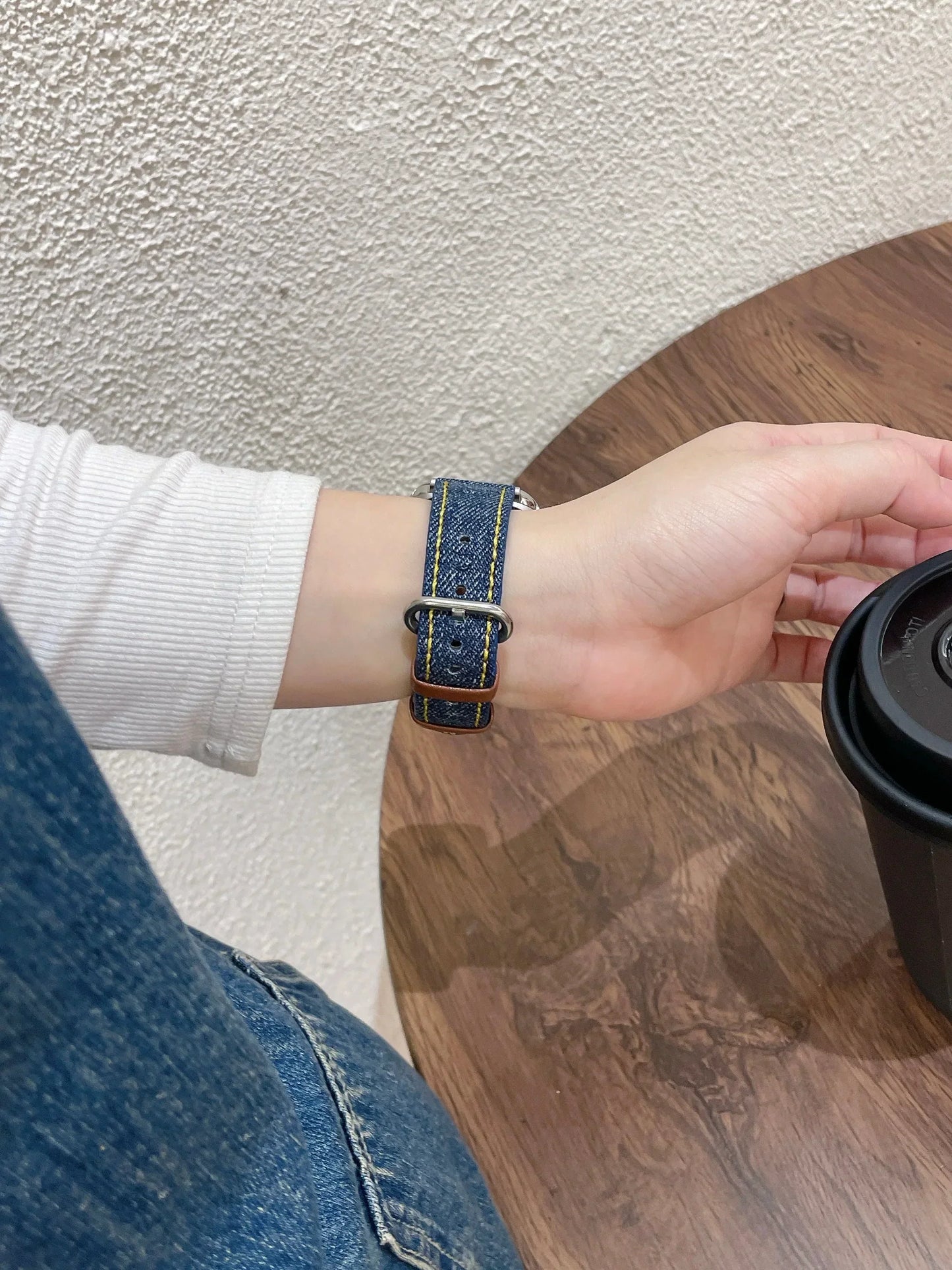 Denim Debut Apple Watch-klockarmband