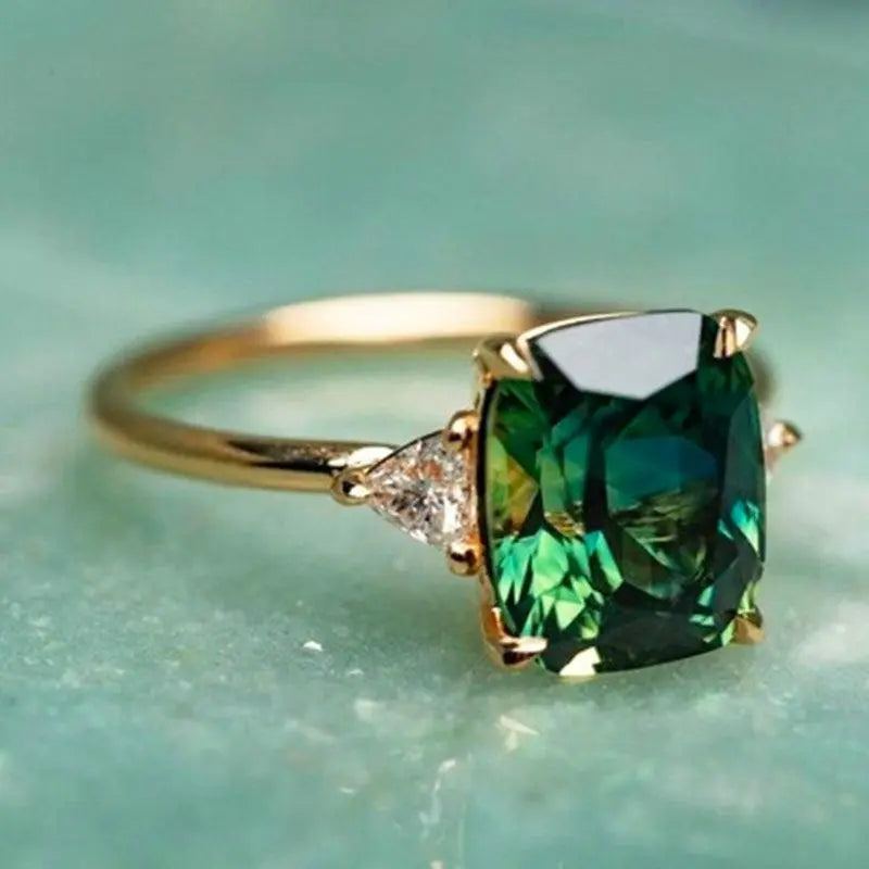 Melissa - smaragd ring