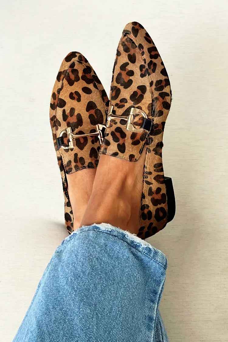 Metallloafer - Loafers med Metallic Detaljer