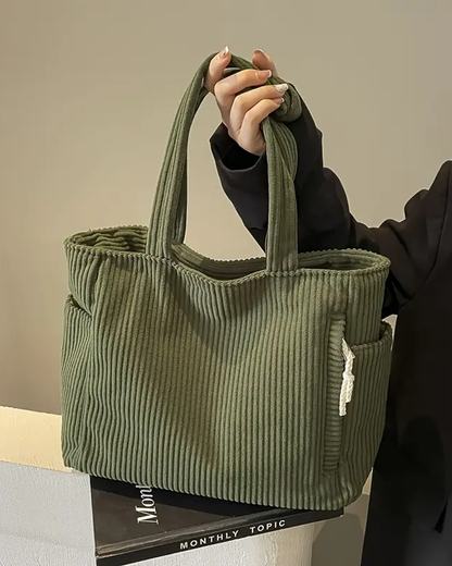 Aubrey - Corduroy toteväska