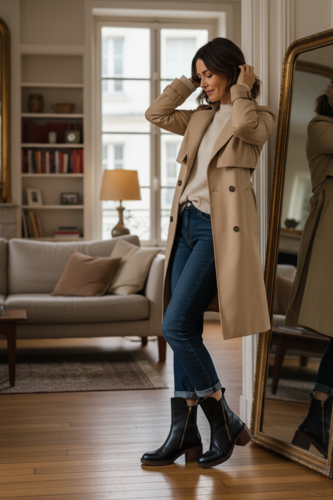 Wilma - Eleganta Knöchelskor för en Sofistikerad Look