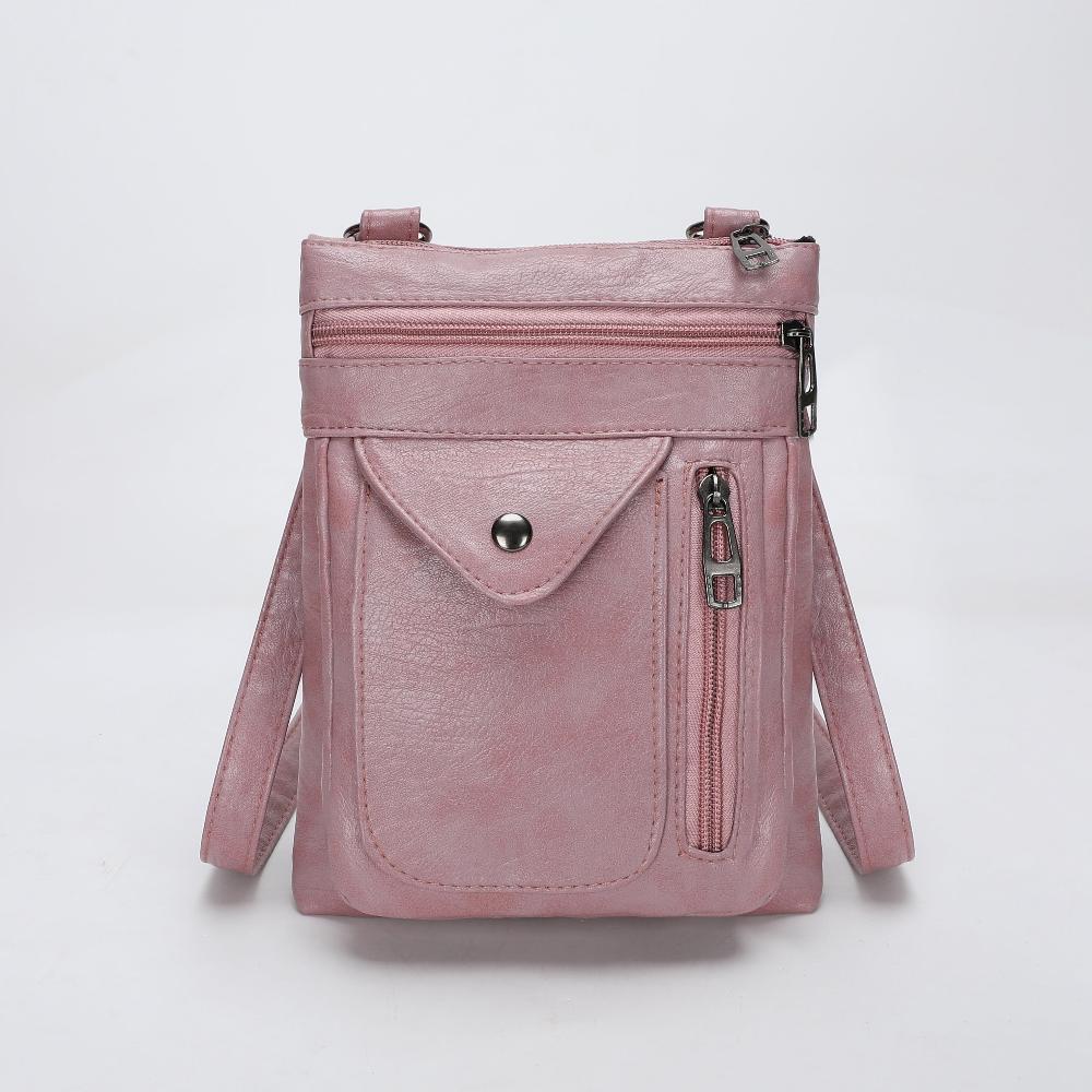 Rebecca - veganskt läder crossbody-axelväska