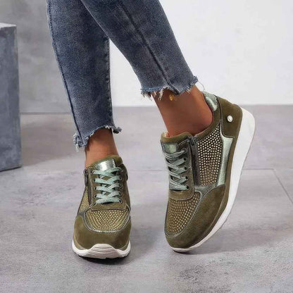 Plattformssneaker - Vulkaniserade Plattformssneakers med Förhöjd Stil och Heldagskomfort