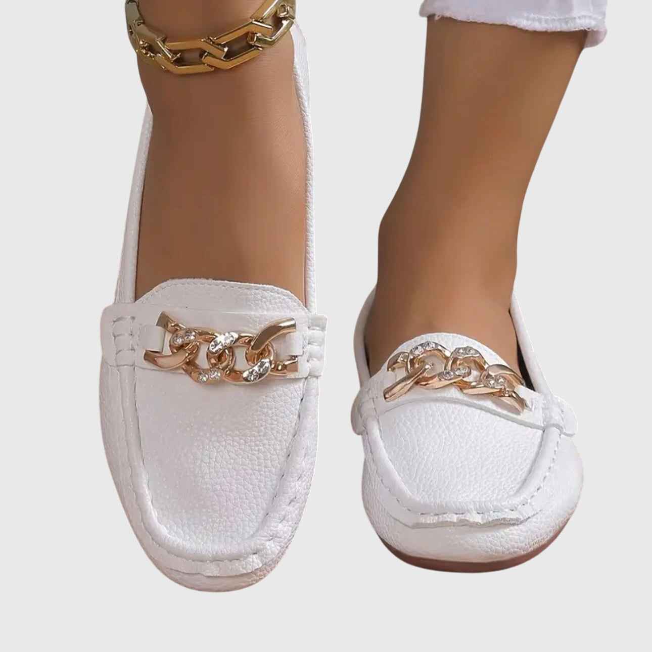 Petronella - Ortopediska Premiumloafers för Maximal Komfort
