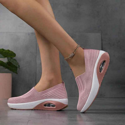 Andningsinstegssko - Dam Andningsbara Instegssneakers för Heldagskomfort