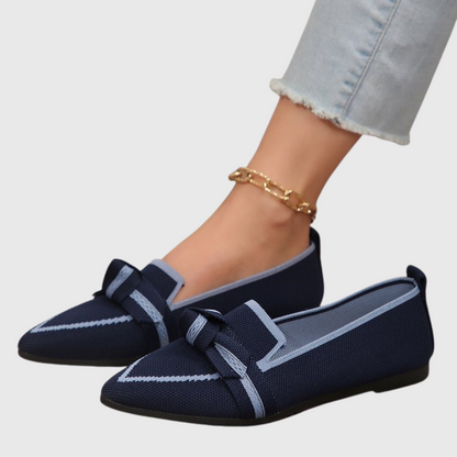 Cornelia - Trendiga Knutna Loafers för Hela Dagens Komfort