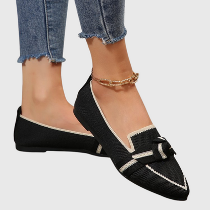 Cornelia - Trendiga Knutna Loafers för Hela Dagens Komfort