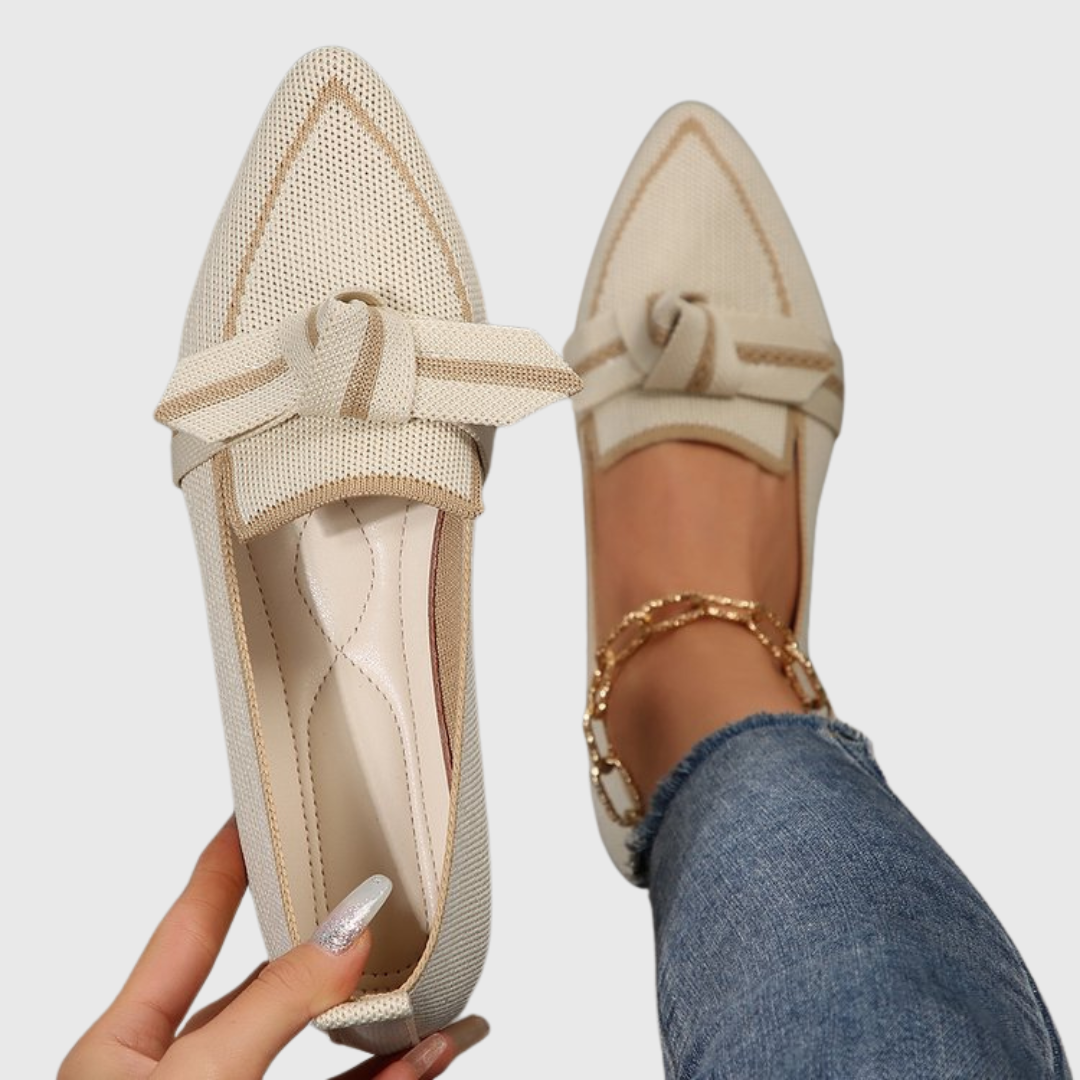 Cornelia - Trendiga Knutna Loafers för Hela Dagens Komfort
