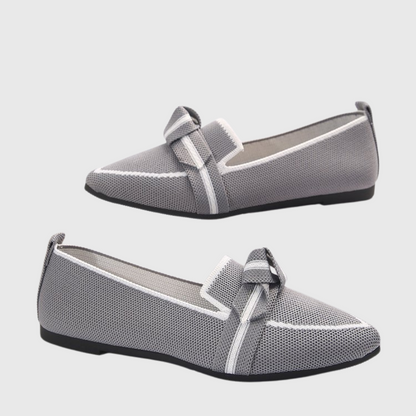 Iris - Loafers med Rosettdetalj för Hela Dagens Komfort
