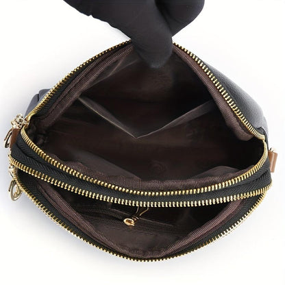 Elaine - veganskt läder crossbody-väska