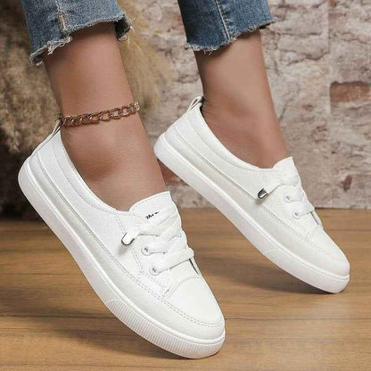 Mödolös - Snygga Dam Instegssneakers med Mödolös Stil och Heldagskomfort
