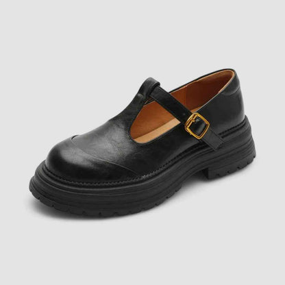 Olivia - Eleganta Ortopediska Mary Jane-Skor för Komfort och Stil