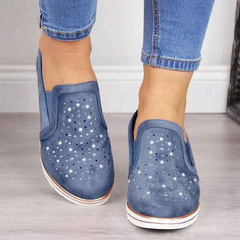 Kilortoped - Ortopediska Kilklacksneakers för Heldagskomfort och Stöd
