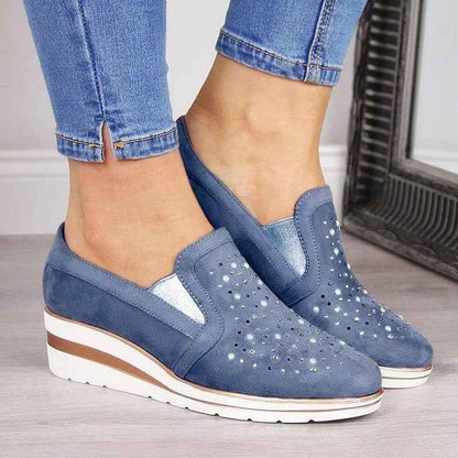 Kilortoped - Ortopediska Kilklacksneakers för Heldagskomfort och Stöd