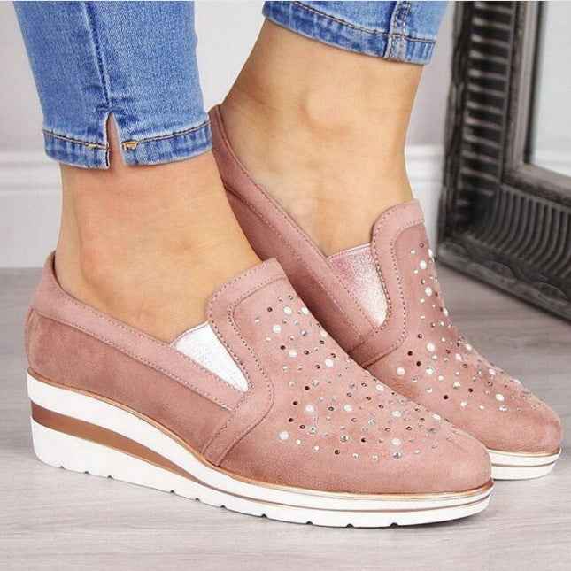Kilortoped - Ortopediska Kilklacksneakers för Heldagskomfort och Stöd