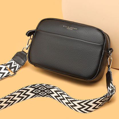 Stella - kornat läder crossbodyväska