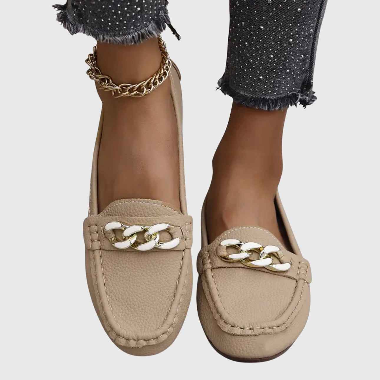 Petronella - Ortopediska Premiumloafers för Maximal Komfort