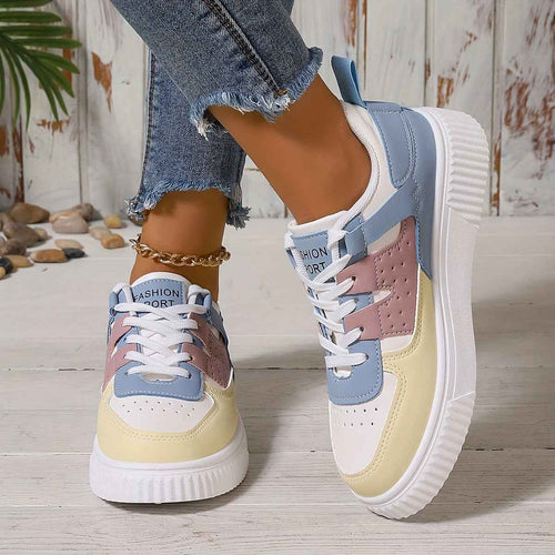 Amaris - Avslappnade Modesneakers med Mödolös Stil för Vardagen