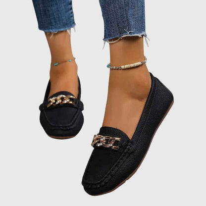 Petronella - Ortopediska Premiumloafers för Maximal Komfort
