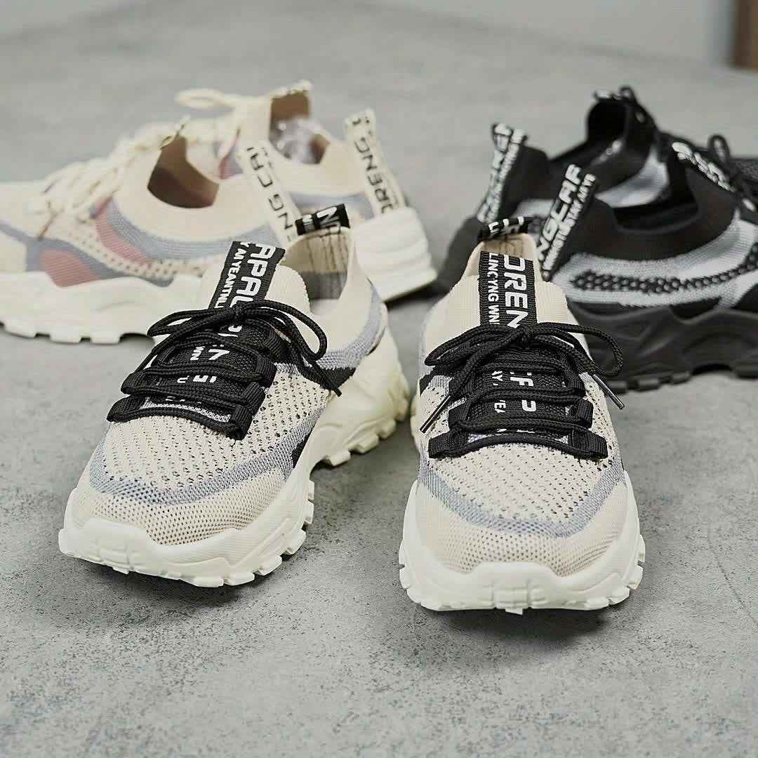 Amanda - Andningsbara Mesh-Sneakers med Flexibel, Bekväm Passform