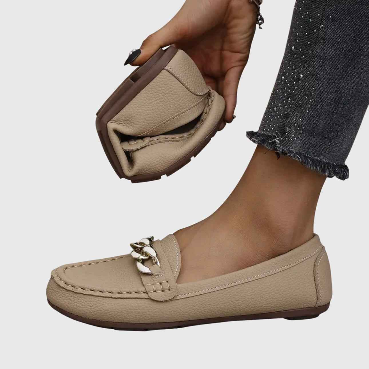 Petronella - Ortopediska Premiumloafers för Maximal Komfort