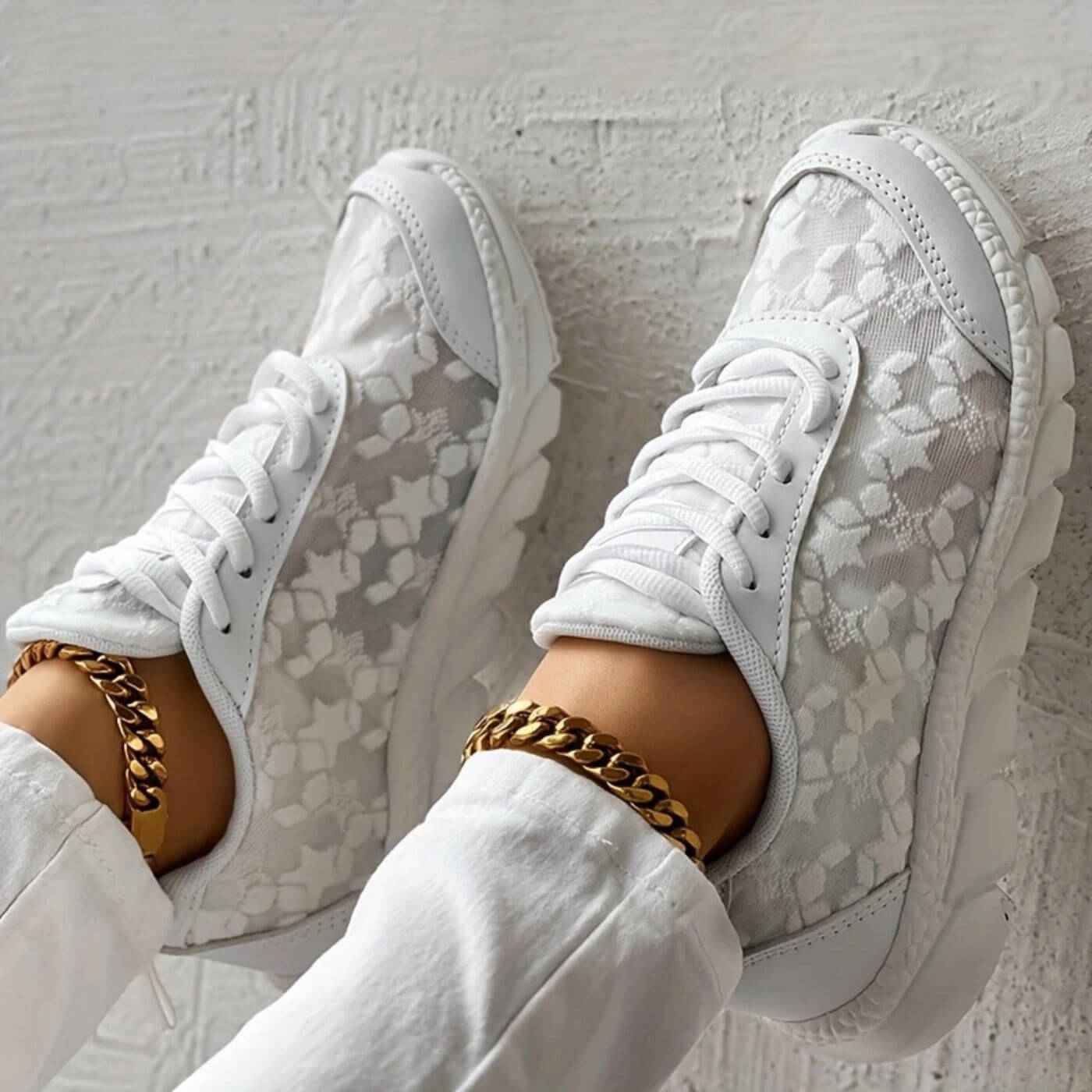 Resortoped - Andningsbara Ortopediska Sneakers för Resor och Stadspromenader