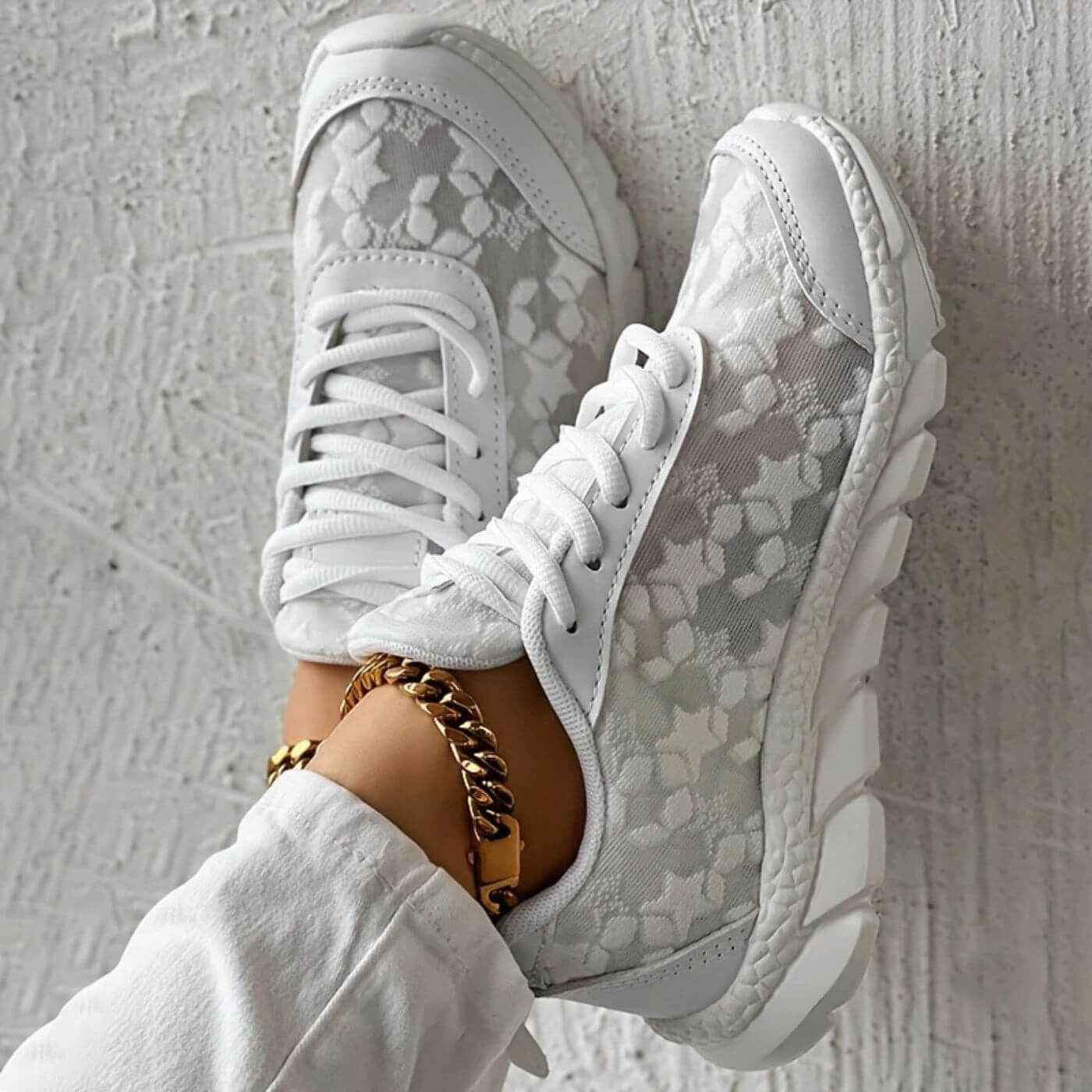 Resortoped - Andningsbara Ortopediska Sneakers för Resor och Stadspromenader