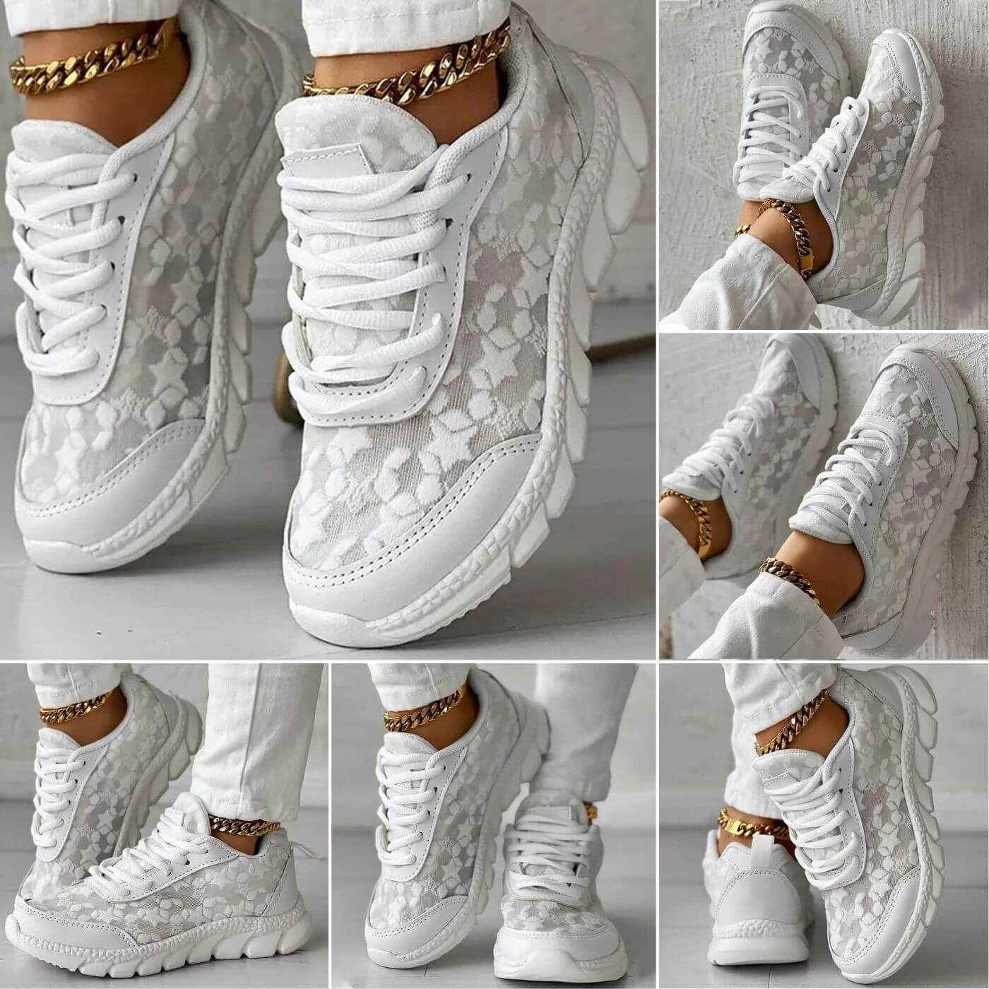 Resortoped - Andningsbara Ortopediska Sneakers för Resor och Stadspromenader