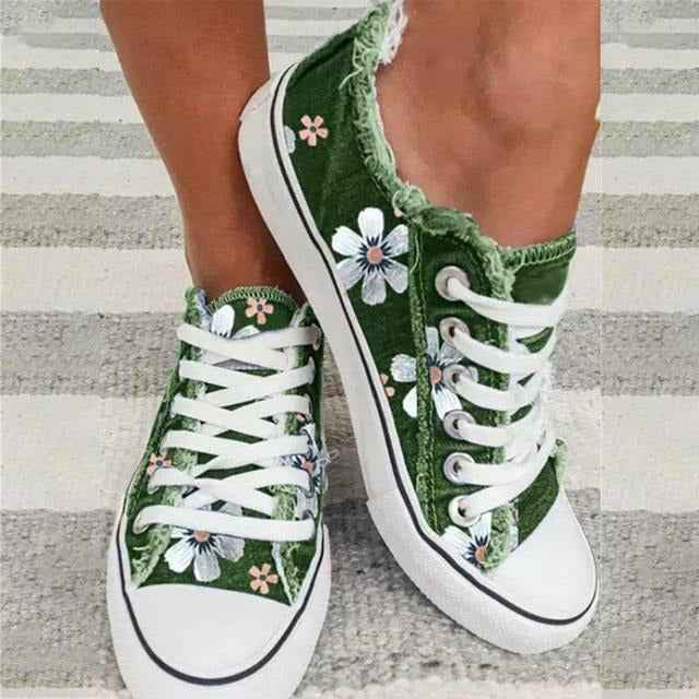Sommarsneaker - Slimmade Andningsbara Low-Top Sneakers för Sommaren