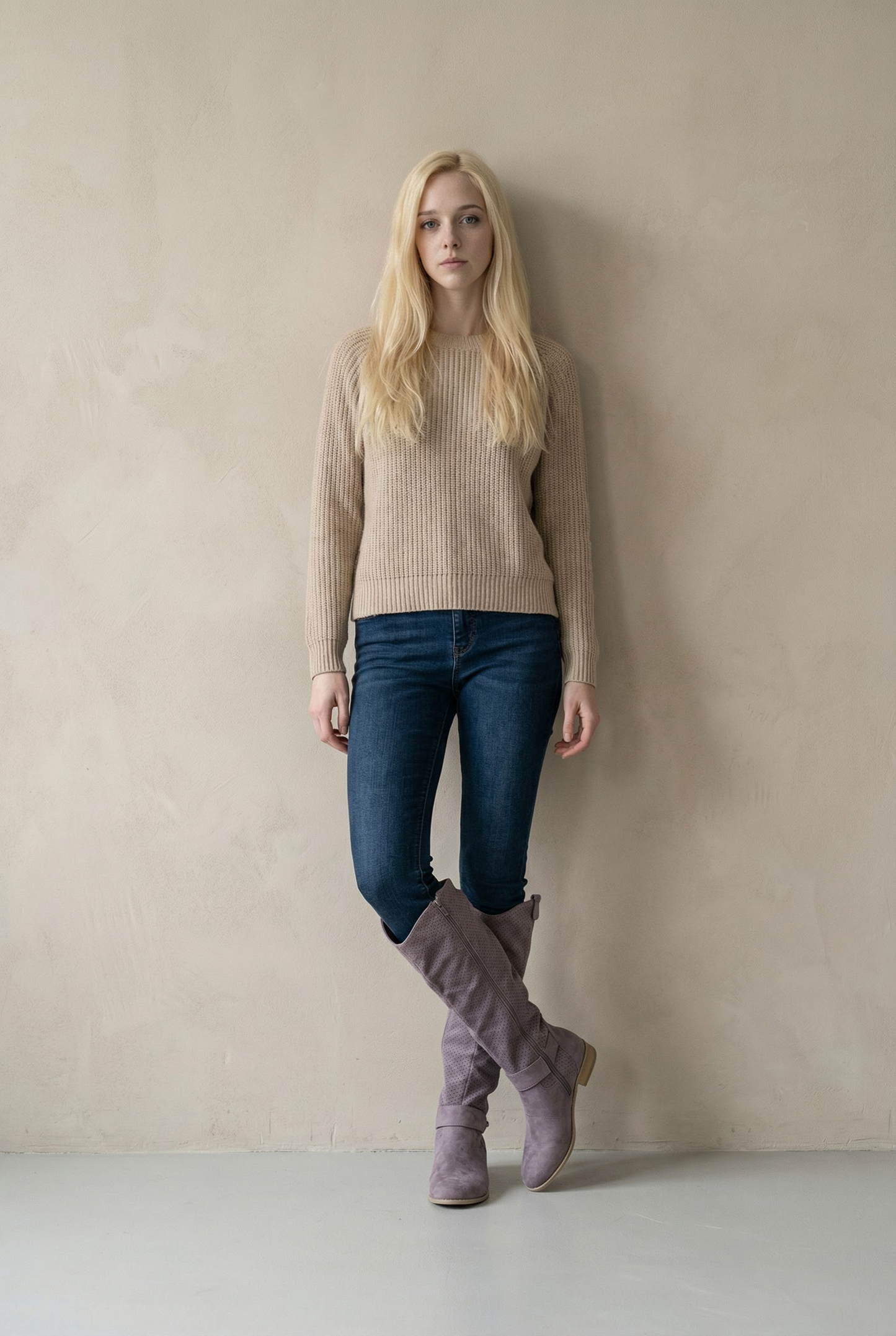 Bernadeth - Eleganta Knähöga Stövlar för Stilfull Look