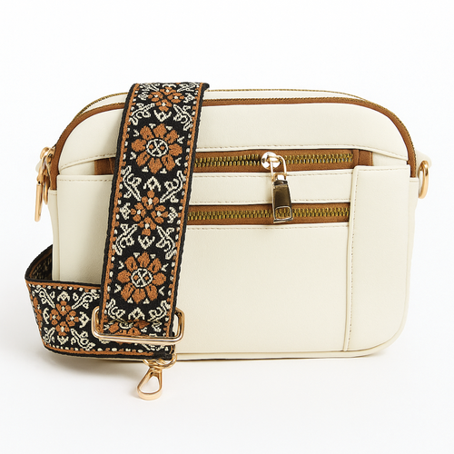 Christine - veganskt läder crossbody-väska