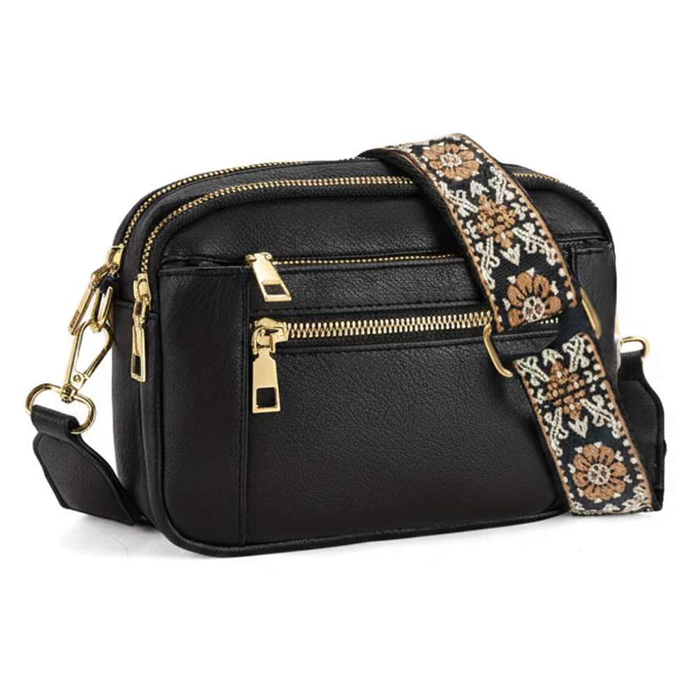 Christine - veganskt läder crossbody-väska