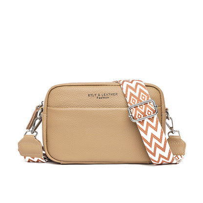 Stella - kornat läder crossbodyväska