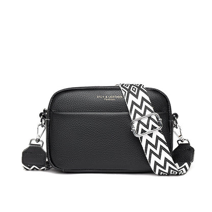 Stella - kornat läder crossbodyväska
