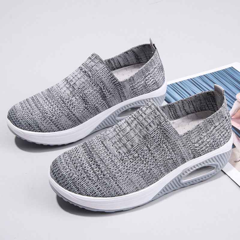 Andningsinstegssko - Dam Andningsbara Instegssneakers för Heldagskomfort