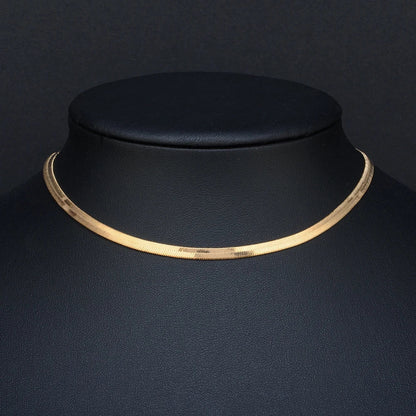 Kinsley - platt kedja choker