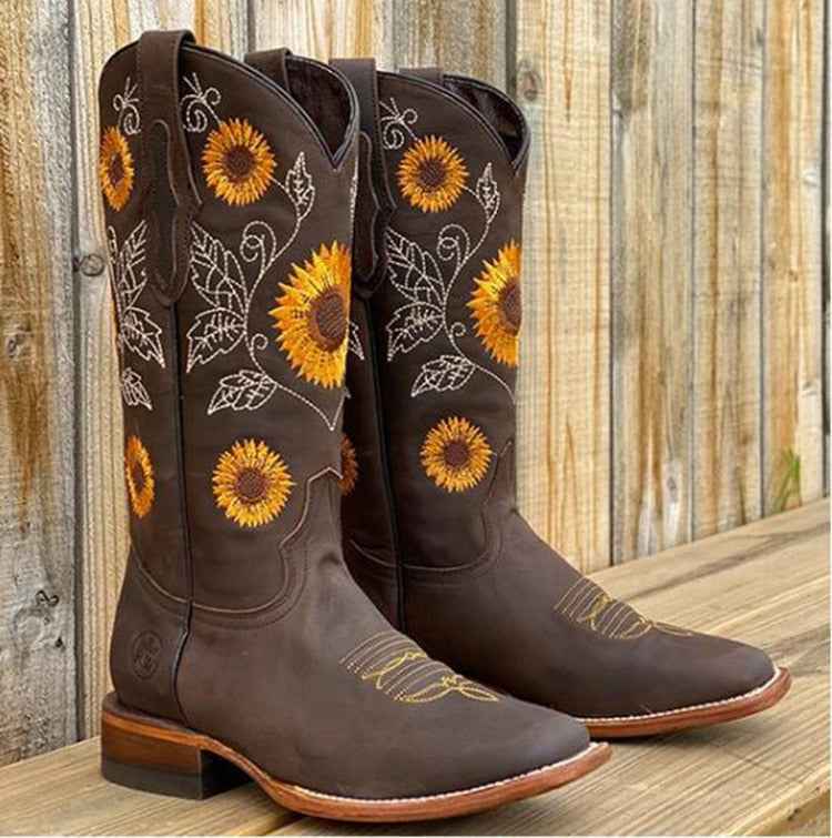 Marigold - Booties i Boho-Chic Stil för Dam