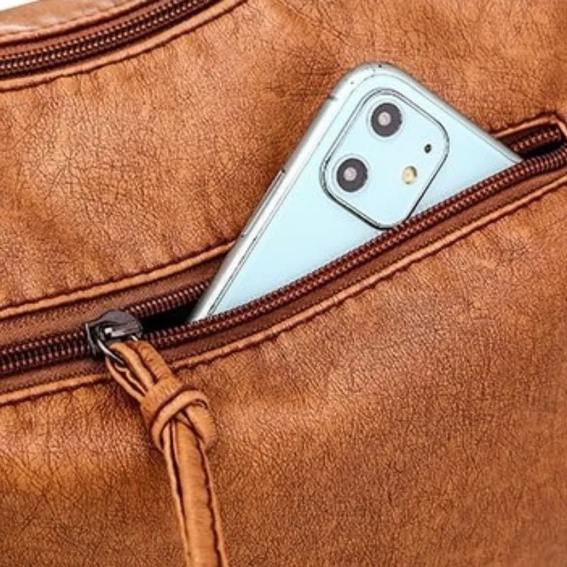 Harlow - veganskt läder crossbody-väska