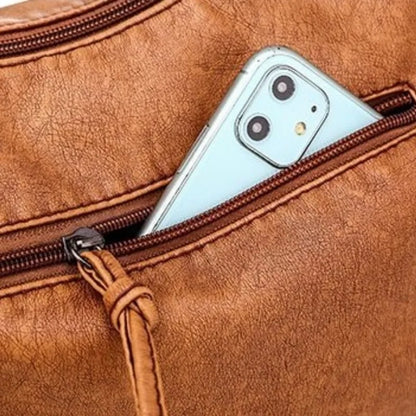 Harlow - veganskt läder crossbody-väska
