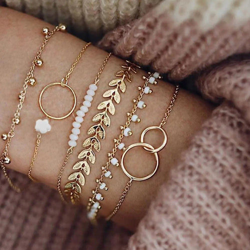 Joan - Flerlagrade armbandset