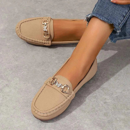 Frida - Klassiska Loafers för Dam