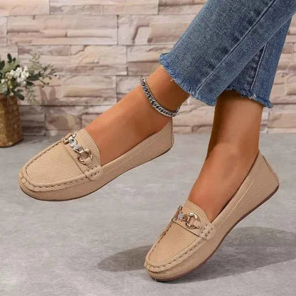 Frida - Klassiska Loafers för Dam
