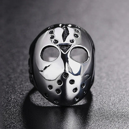 Jason-mask gotisk ring