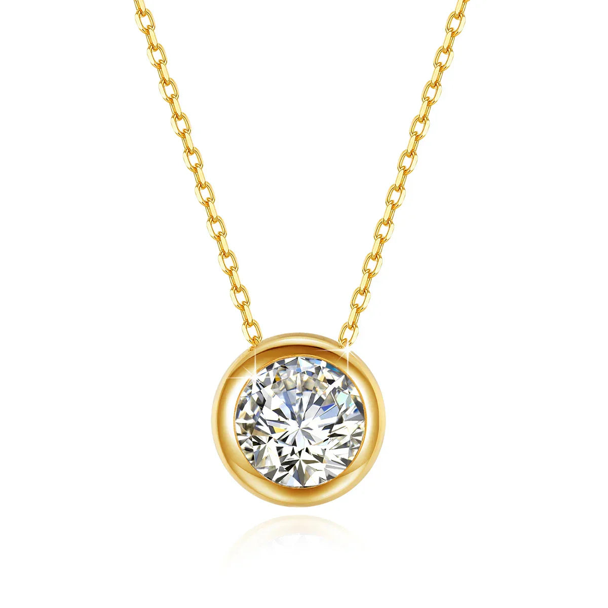 Aurora - guld halsband
