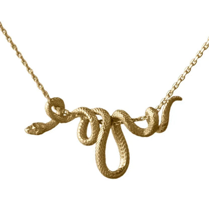 Halsband med ormkedja