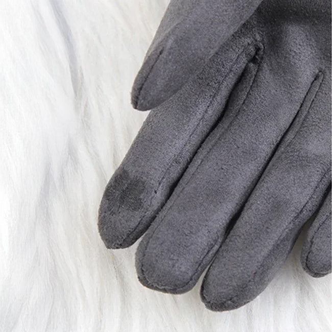 VeluLuxe Fuskpälsvantar