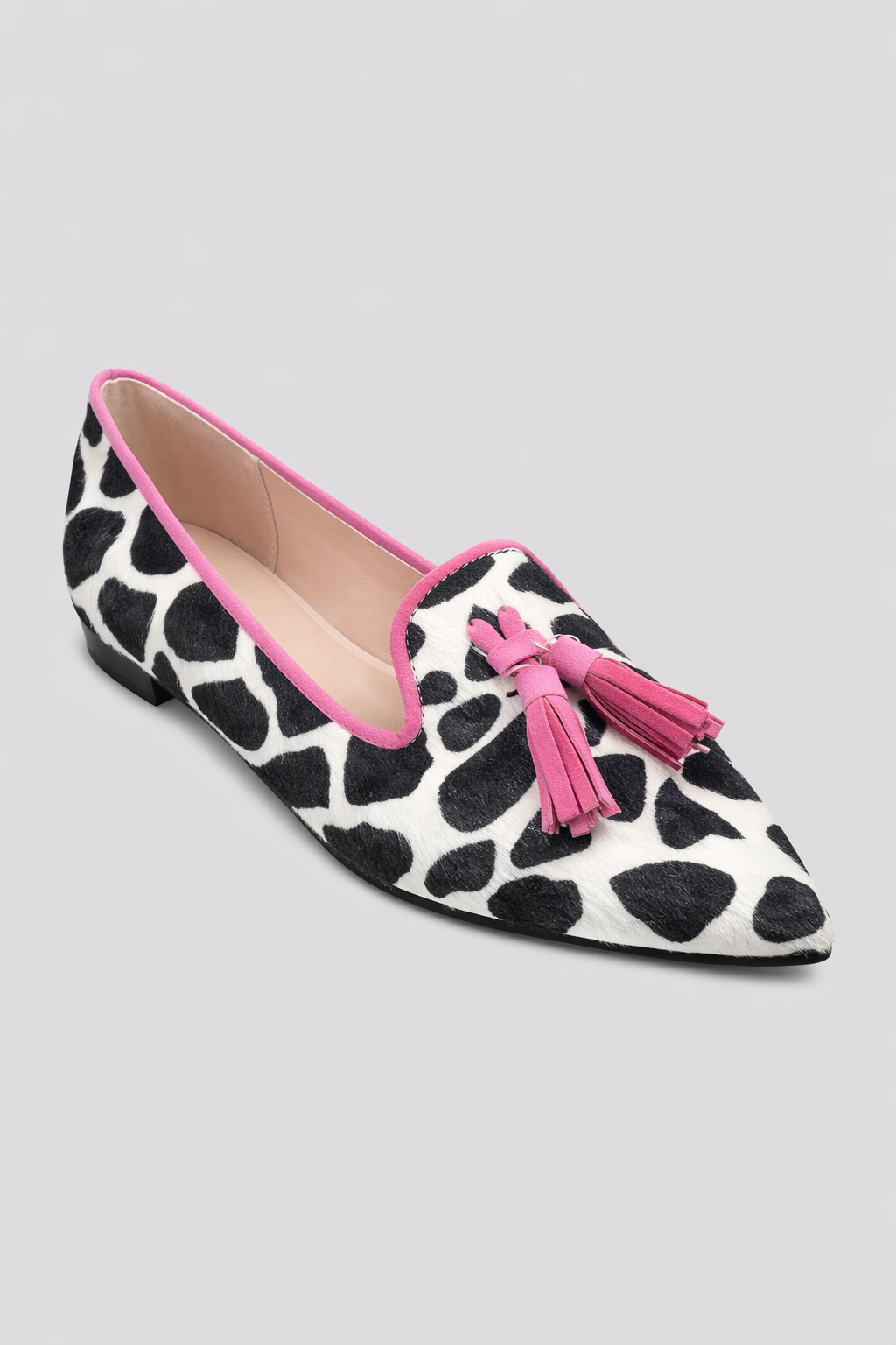 Filippa - Stilfulla Loafers med Leopardmönster för Dam