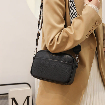 Stella - kornat läder crossbodyväska
