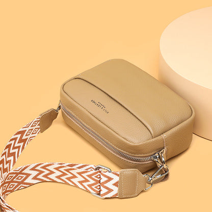 Stella - kornat läder crossbodyväska