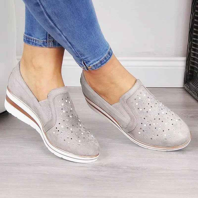 Kilortoped - Ortopediska Kilklacksneakers för Heldagskomfort och Stöd